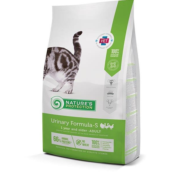 Natures Protection cat adult urinary hydinové granule pre dospelé mačky 2kg