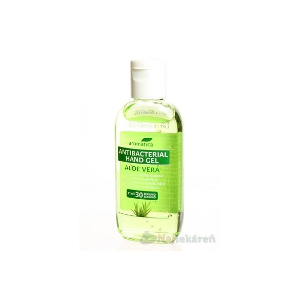 aromatica ČISTIACI GEL NA RUKY aloe vera 75ml