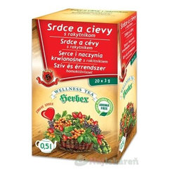 HERBEX Srdce a cievy s rakytníkom, 20x3 g