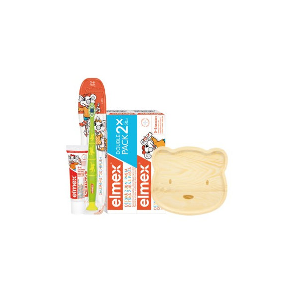 Elmex CP Detský -- 3x ZP 50ml,ZK 3-6+tanierik