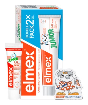 Elmex Junior 6-12 Years pre deti 2 x 75 ml