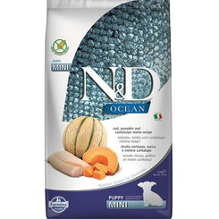 Farmina N&D dog OCEAN PUMPKIN (GF) puppy mini, cod & cantaloupe melon 2,5kg