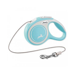 Vodítko Flexi New Comfort M lanko 8 m svetlomodré (do 20 kg)