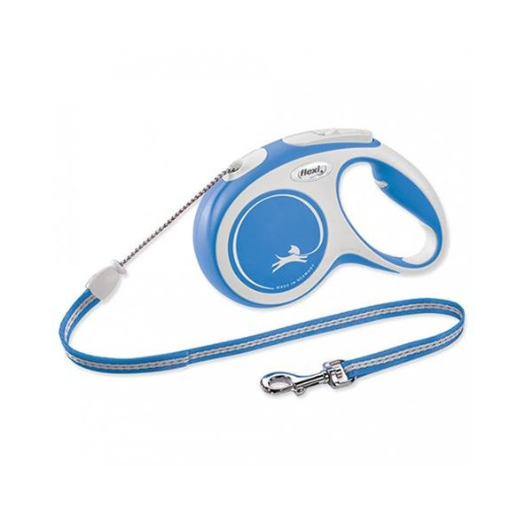 Vodítko Flexi New Comfort M páska 5 m modré (do 25 kg)