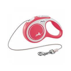 Vodítko Flexi New Comfort S páska 5 m červené (do 15 kg)