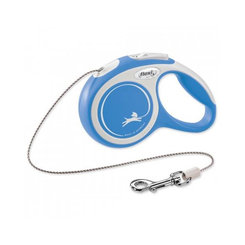 Vodítko Flexi New Comfort XS lanko 3 m modré (do 8 kg)