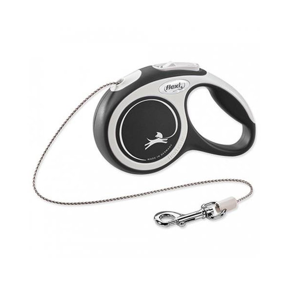 Vodítko Flexi New Comfort XS páska 3 m čierne (do 12 kg)