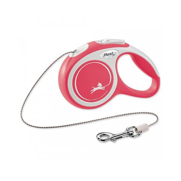 Vodítko Flexi New Comfort XS páska 3 m červené (do 12 kg)