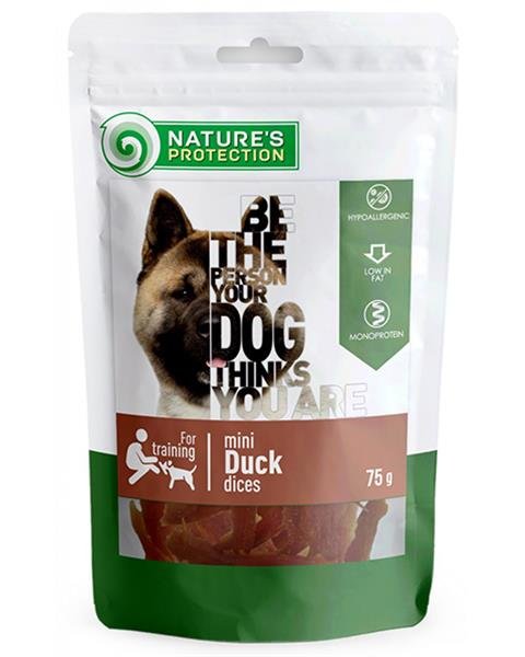 E-shop Maškrta Natures Protection Snack pre psy z kačacích pŕs 12x75g