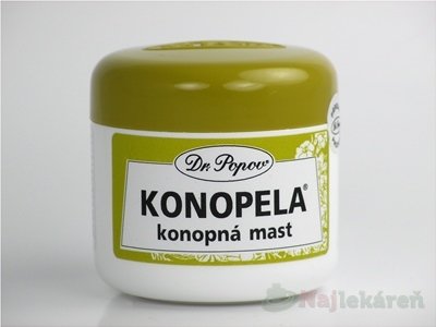 E-shop DR. POPOV KONOPELA konopná masť na suchú pokožku 50ml