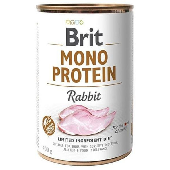 Brit Mono Protein Rabbit 400g konzerva