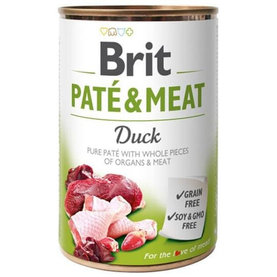 Brit Paté & Meat Duck 400g konzerva