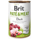 Brit Paté & Meat Duck 400g konzerva