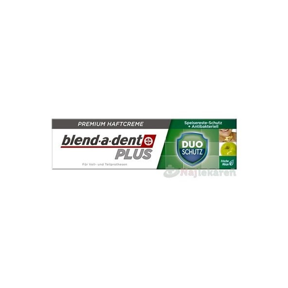Blend-a-dent PLUS DUO SCHUTZ fixačný dentálny krém 40g