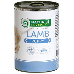Natures Protection KONZERVA dog puppy lamb 400g