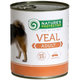 Natures Protection KONZERVA dog adult veal 800g