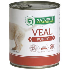 Natures Protection KONZERVA dog puppy veal 800g