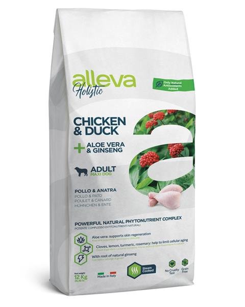 E-shop Alleva HOLISTIC dog adult maxi chicken & duck 12kg