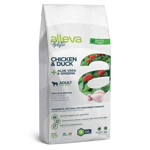 Alleva HOLISTIC dog adult maxi chicken & duck 12kg