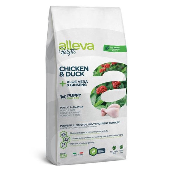 Alleva HOLISTIC dog puppy & junior maxi chicken 12kg