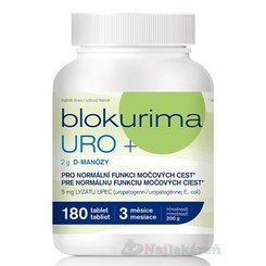 Blokurima URO+ na močové cesty 180 tabliet