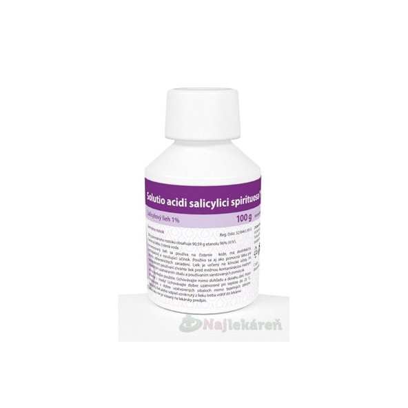 Solutio acidi salicylici spirituosa 1 % 100g