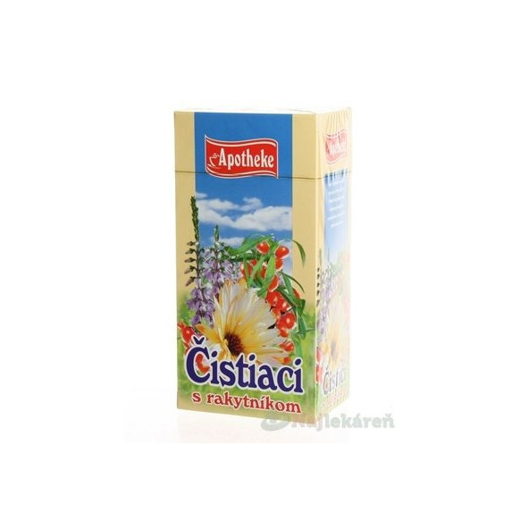 APOTHEKE ČISTIACI ČAJ S RAKYTNÍKOM, 20x1,5 g