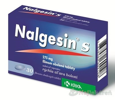 E-shop Nalgesin S na zmiernenie bolesti 30 tbl