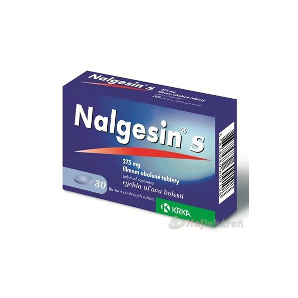 Nalgesin S na zmiernenie bolesti 30 tbl
