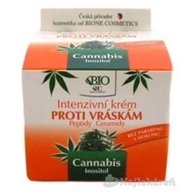 BIO Cannabis Intenzívny KRÉM PROTI VRÁSKAM 51g