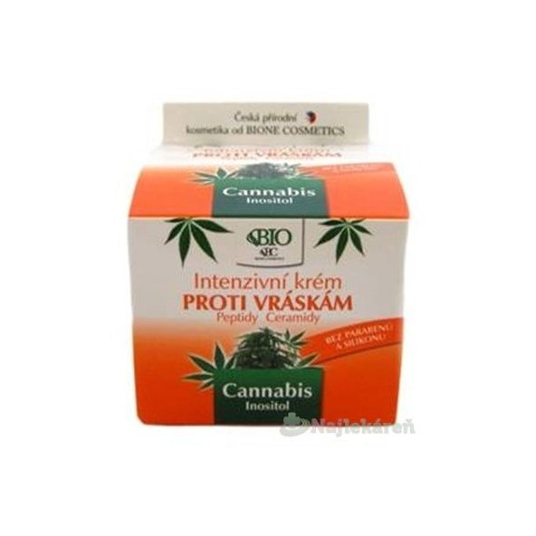 BIO Cannabis Intenzívny KRÉM PROTI VRÁSKAM 51g