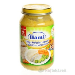 Hami príkrm kura s ryžou a mrkvou 200g