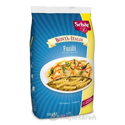Schär FUSILLI, bezgluténové, bezváječné cestoviny, 250g