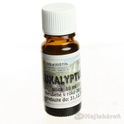 HS prírodná silica Eukalyptus 10 ml