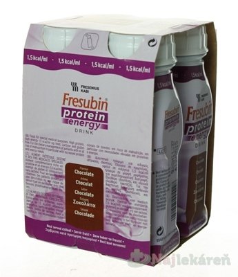 E-shop Fresubin Protein energy DRINK príchuť čokoláda 4x200 ml