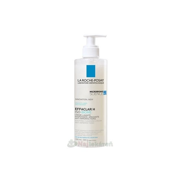 LA ROCHE-POSAY Effaclar H ISO-BIOME čistiaci krém 390ml