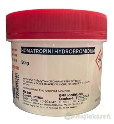 E-shop FAGRON Homatropini hydrobromidum 50g
