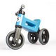 TEDDIES Odrážedlo FUNNY WHEELS NEW SPORT 2v1, nosnost 50 kg 18m+, modré