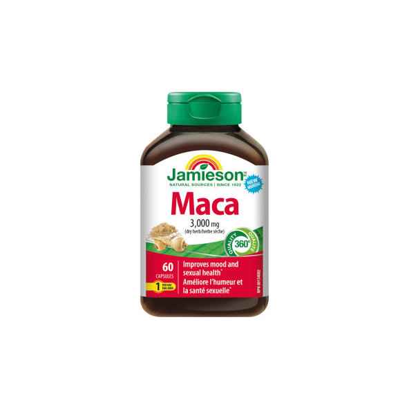 Jamieson Maca 3000 mg 60 kapsúl