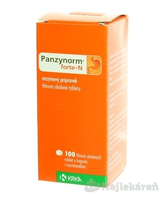 E-shop Panzynorm forte-N na problémy s pankreasom 100ks
