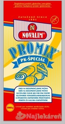 E-shop PROMIX-PK špeciál, bezlepková zmes na prípravu jemného pečiva, 1000g
