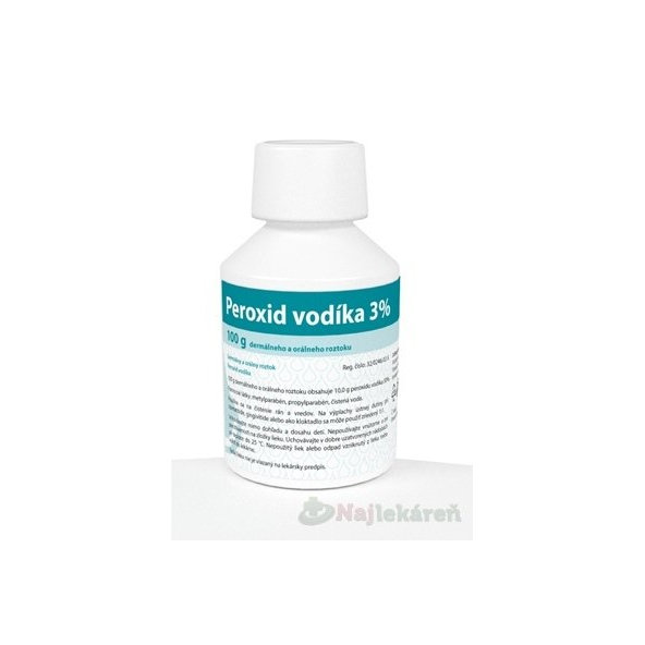 Peroxid vodíka 3 % 100 g