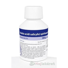 Solutio acidi salicylici spirituosa 2 % 100g