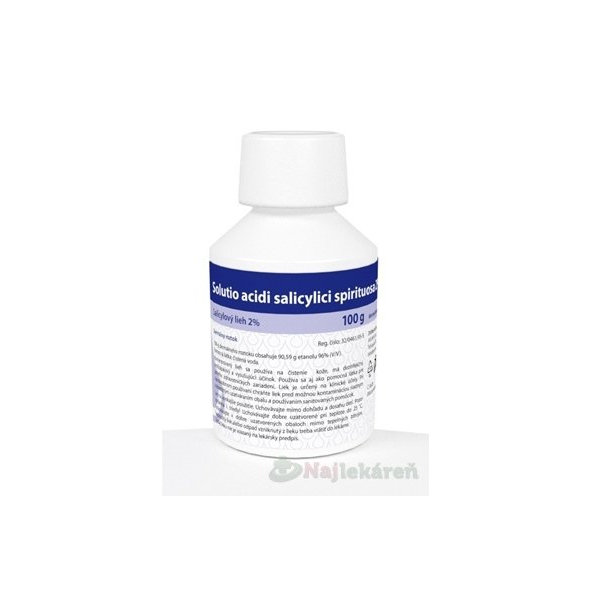 Solutio acidi salicylici spirituosa 2 % 100g