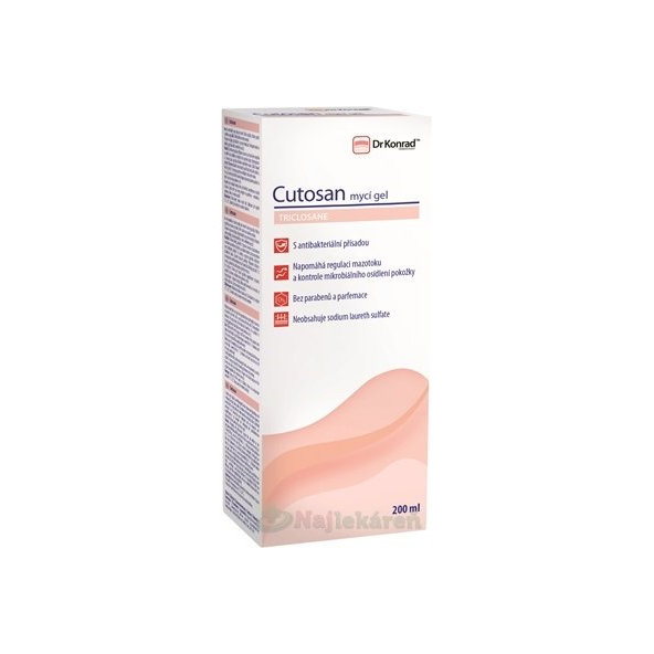 Dr Konrad Cutosan jemný umývací gél 200 ml