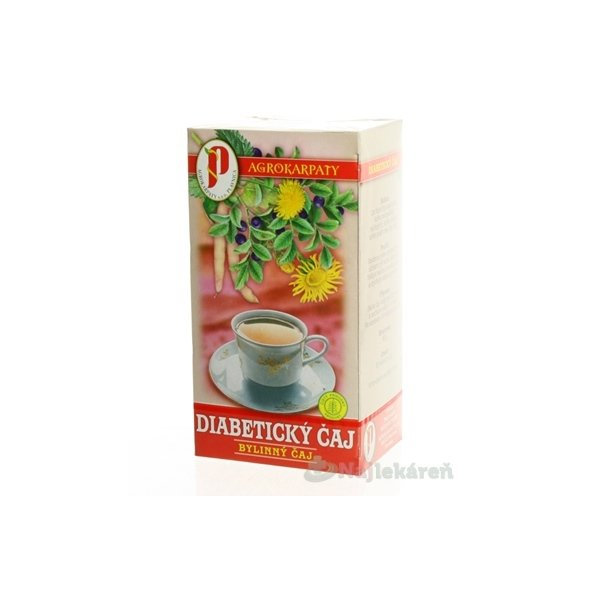 AGROKARPATY DIABETICKÝ ČAJ, 20x2 g