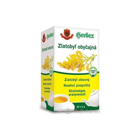 HERBEX Zlatobyľ obyčajná, 20x2 g