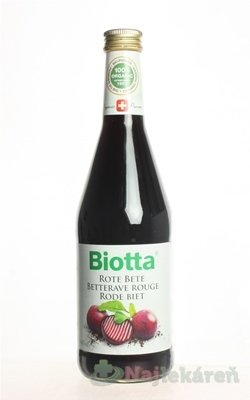 E-shop Biotta BIO šťava červená repa 500 ml