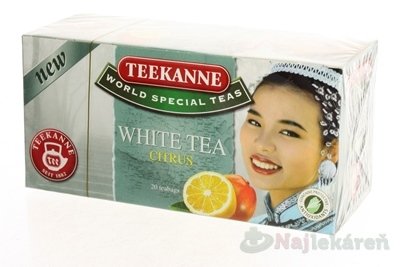 E-shop TEEKANNE WST WHITE TEA CITRUS, 20x1,25 g