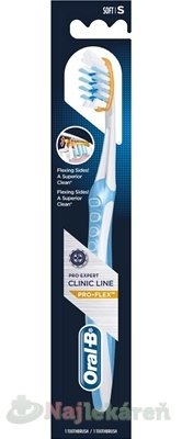 E-shop Oral-B ZK PRO-EXPERT CLINIC LINE PRO-FLEX Soft zubné kefky 1 kus